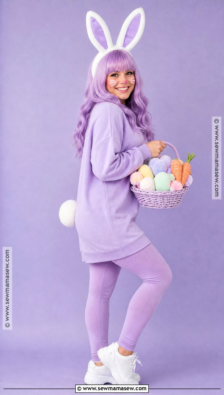 Marshmallow Bunny Costume - 50 bunny costume ideas