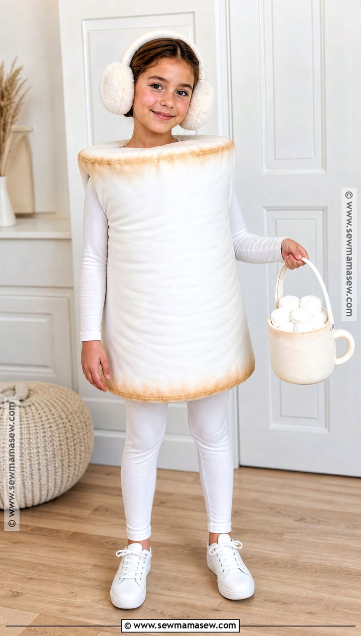 Marshmallow Costume - 35 candy costume ideas