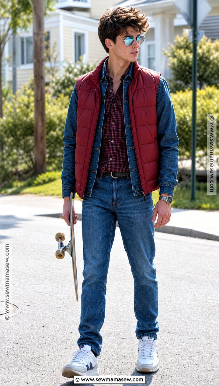 Marty McFly Back To The Future Costume - 30 iconic movie halloween costumes