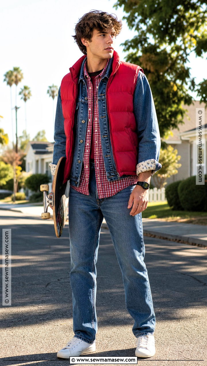 Marty McFly Costume - 30 easy guy halloween costumes