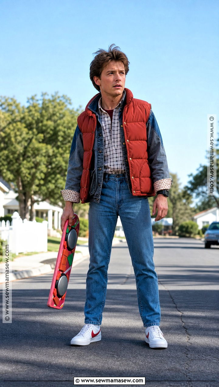 Marty McFly Costume - 30 Nostalgic Halloween Costumes