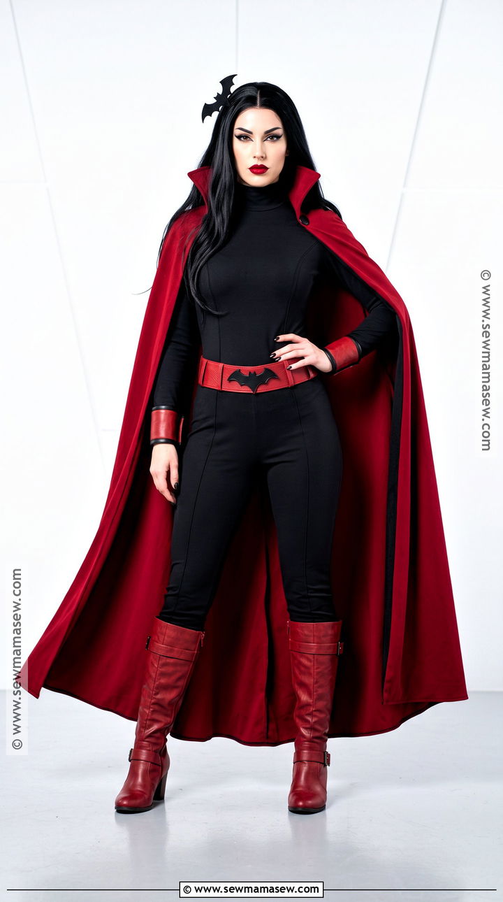 Marvel Lilith Costume With Red Cape - 30 Lilith Costume Ideas