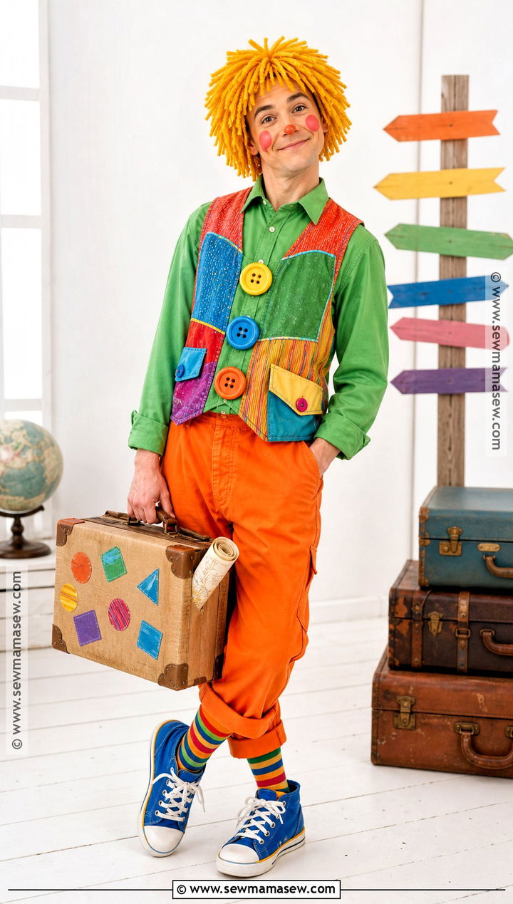 Marvin K Mooney Costume With Suitcase - 30 dr seuss characters dress up ideas
