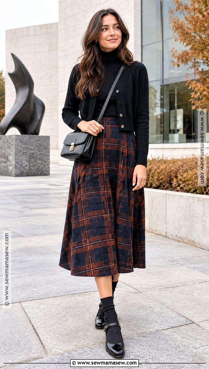 Mary Jane Flats Fall Outfit - 15 women's fall shoes