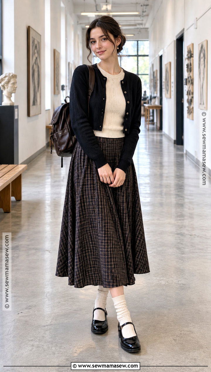 Mary Janes With Midi Skirt - 25 Shoes For Back To School