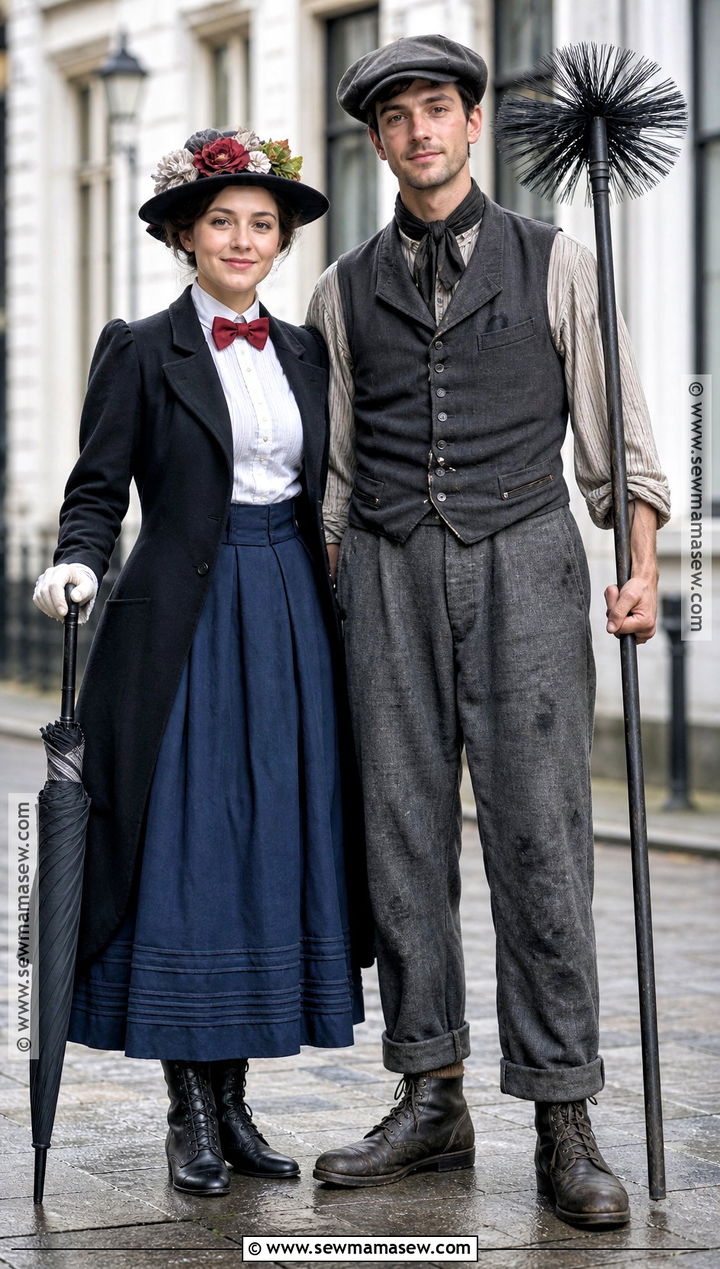 Mary Poppins And Bert Costume - 30 disney duo costumes