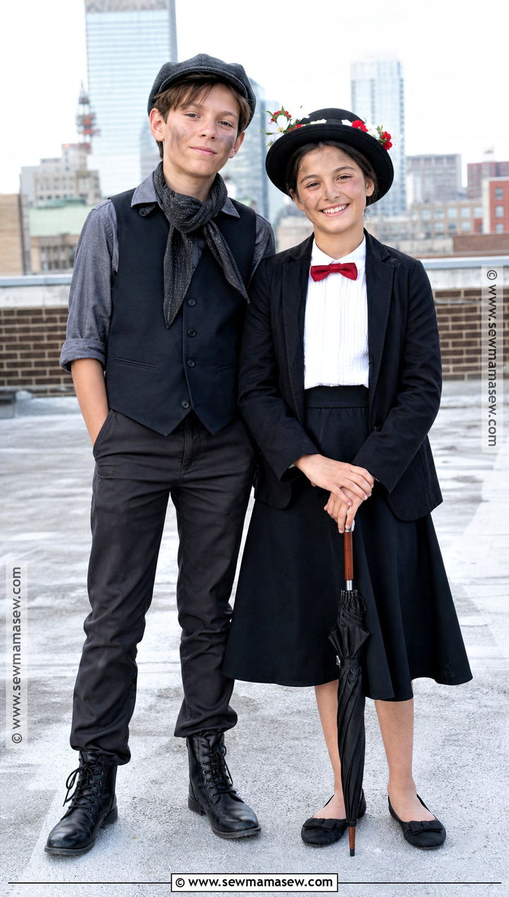 Mary Poppins And Chimney Sweep Costume - 35 brother and sister halloween costumes