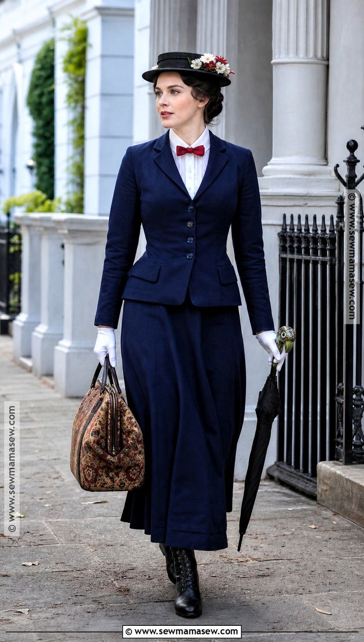 Mary Poppins Costume - 35 iconic movie characters costumes