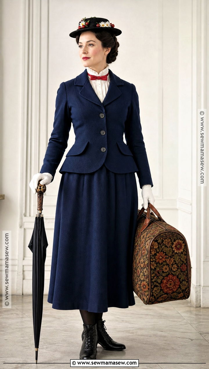 Mary Poppins Nanny Costume - 30 film costume ideas