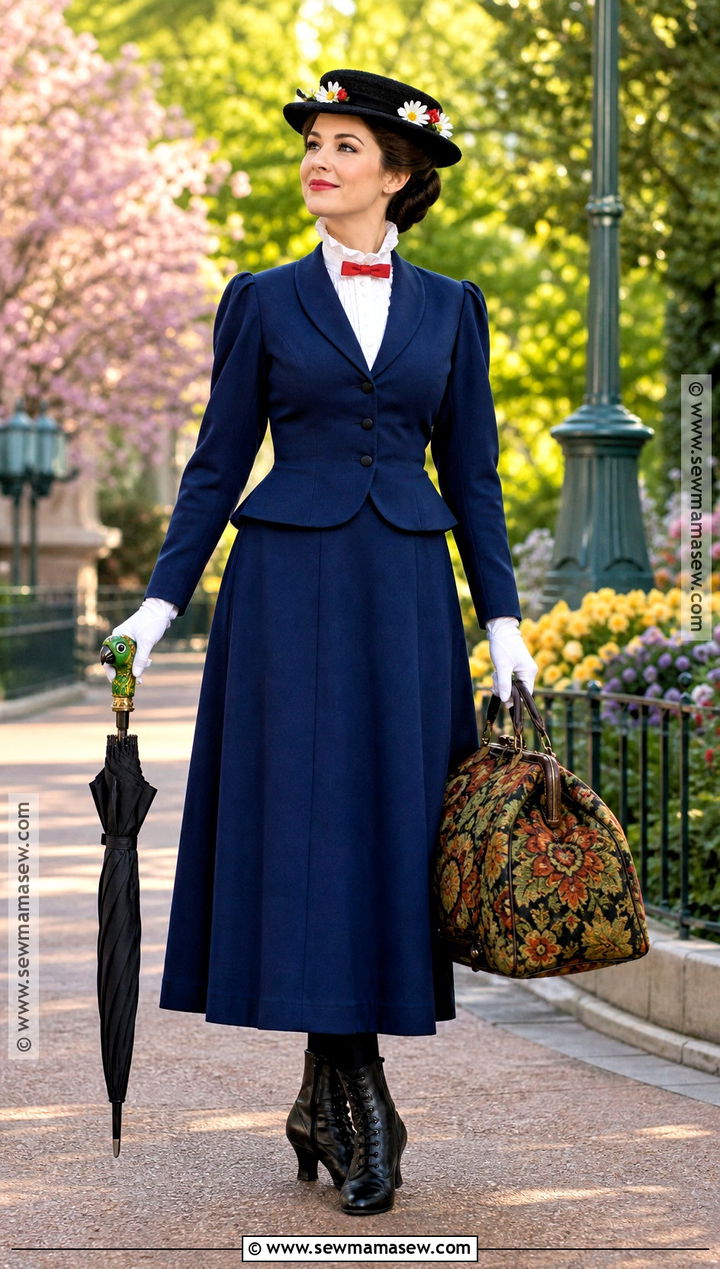 Mary Poppins Nanny Costume - 35 Movie Characters To Dress Up As Ideas