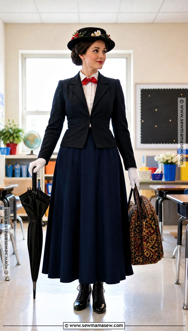 Mary Poppins Teacher Costume - 40 book character costumes for teachers