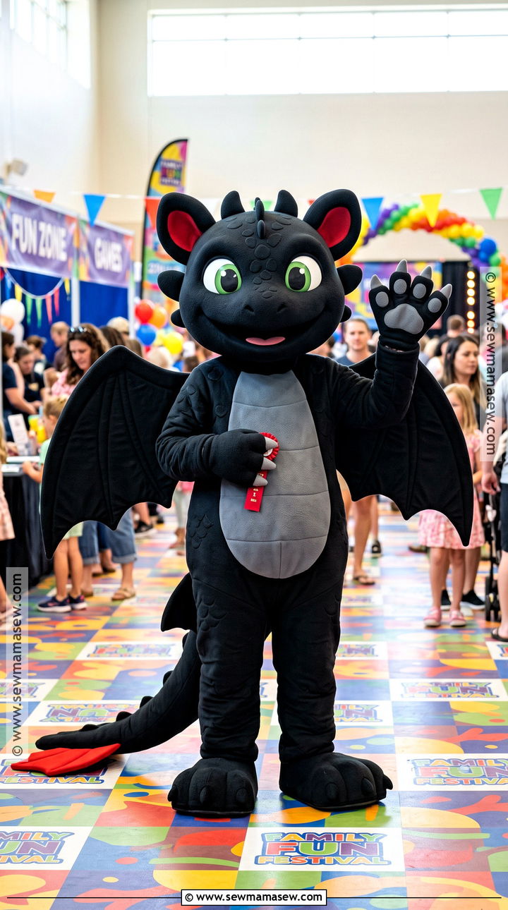Mascot Toothless Costume - 30 toothless costume ideas