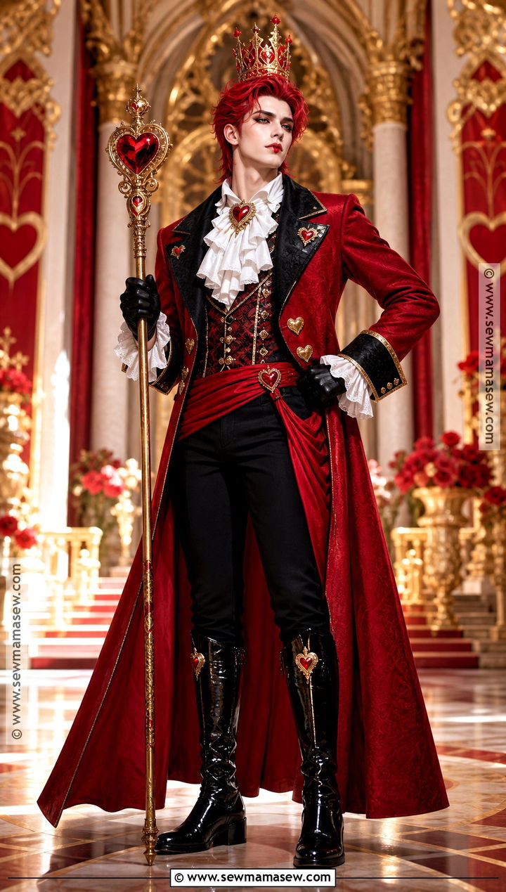 Masculine Queen Of Hearts Cosplay - 35 Queen Of Hearts Cosplay Ideas