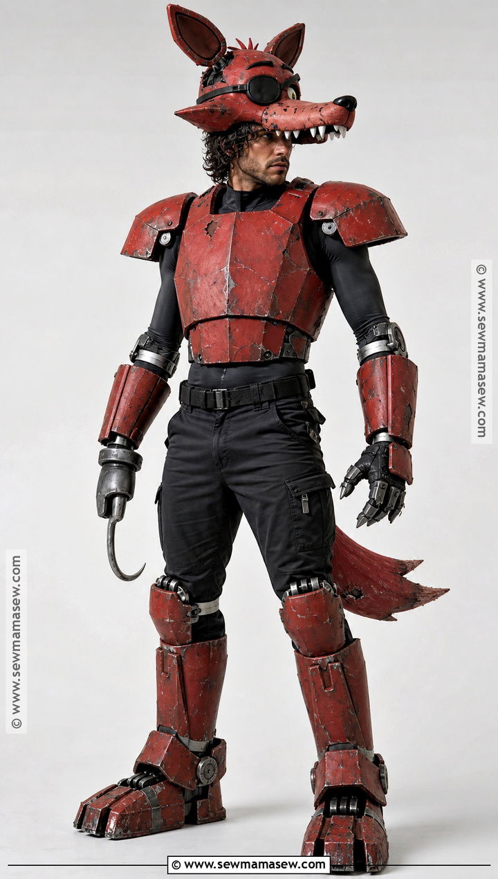 Masculine Withered Foxy Cosplay - 30 withered foxy cosplay ideas