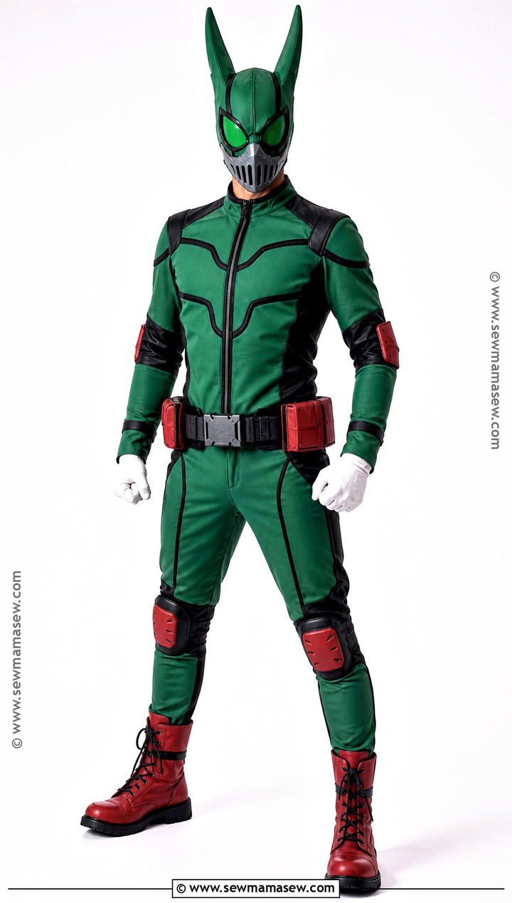 Masked Izuku Midoriya Cosplay - 30 Izuku Midoriya Cosplay Ideas