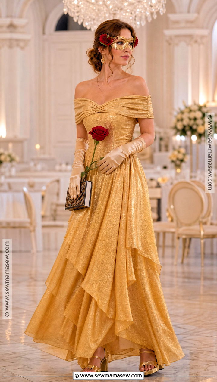 Masquerade Belle Costume - 45 belle halloween costume ideas