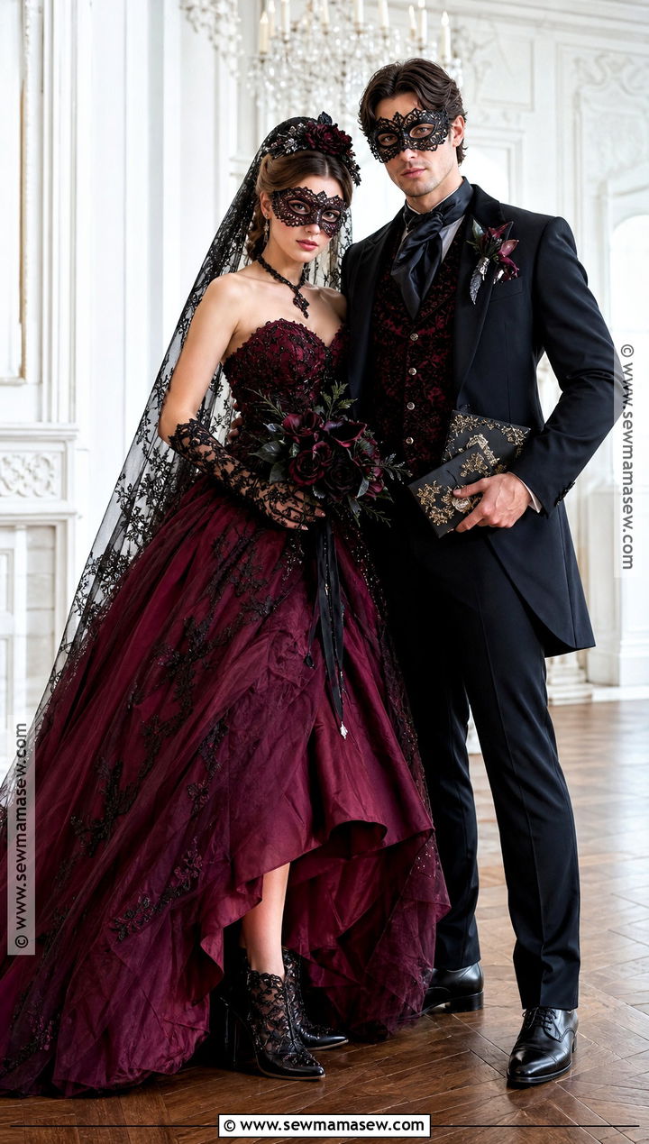 Masquerade Bride And Groom Costume - 30 bride and groom halloween costumes