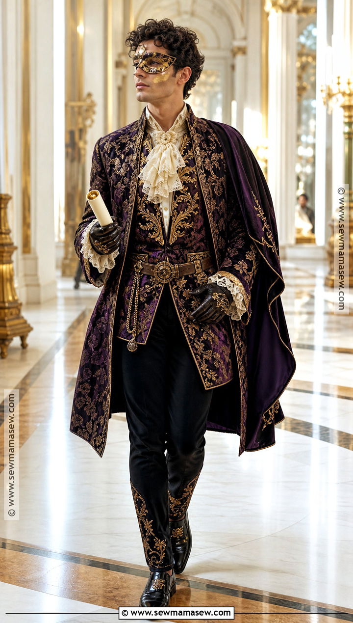 Masquerade Courtier Larp Costume - 30 Larp Costume Ideas