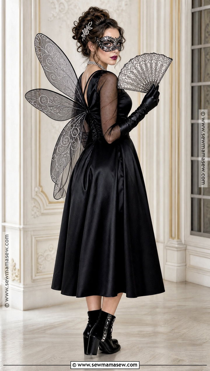 Masquerade Dark Fairy Costume - 30 Dark Fairy Halloween Costumes