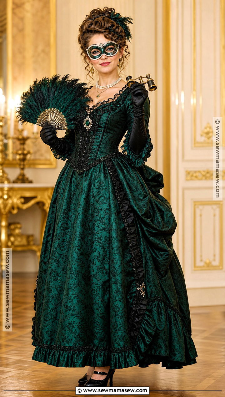 Masquerade Guest Costume - 40 phantom of the opera costumes