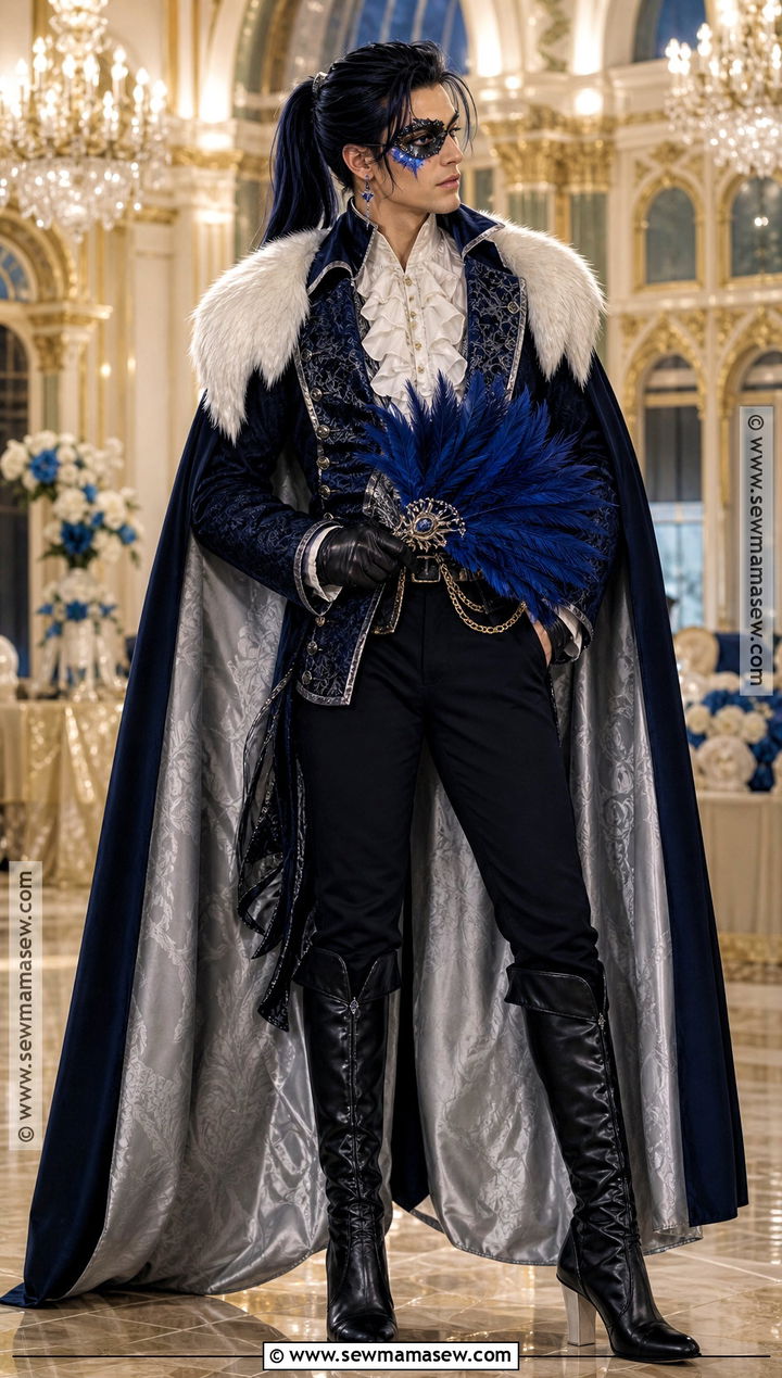 Masquerade Kaeya Cosplay - 30 kaeya cosplay ideas