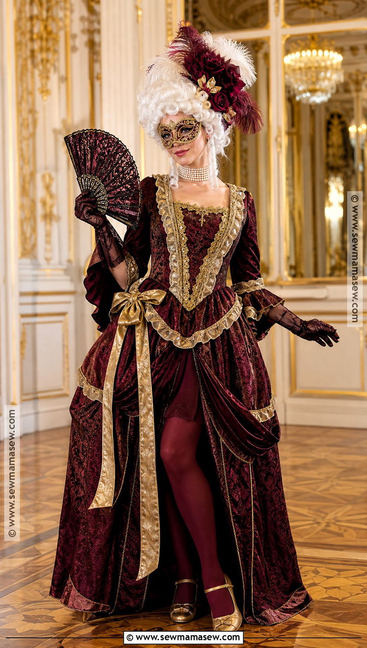 Masquerade Marie Antoinette Costume - 35 marie antoinette costume halloween ideas