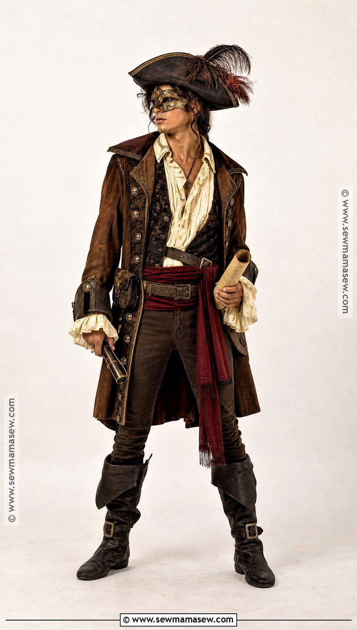 Masquerade Pirate Costume - 35 masquerade halloween costumes