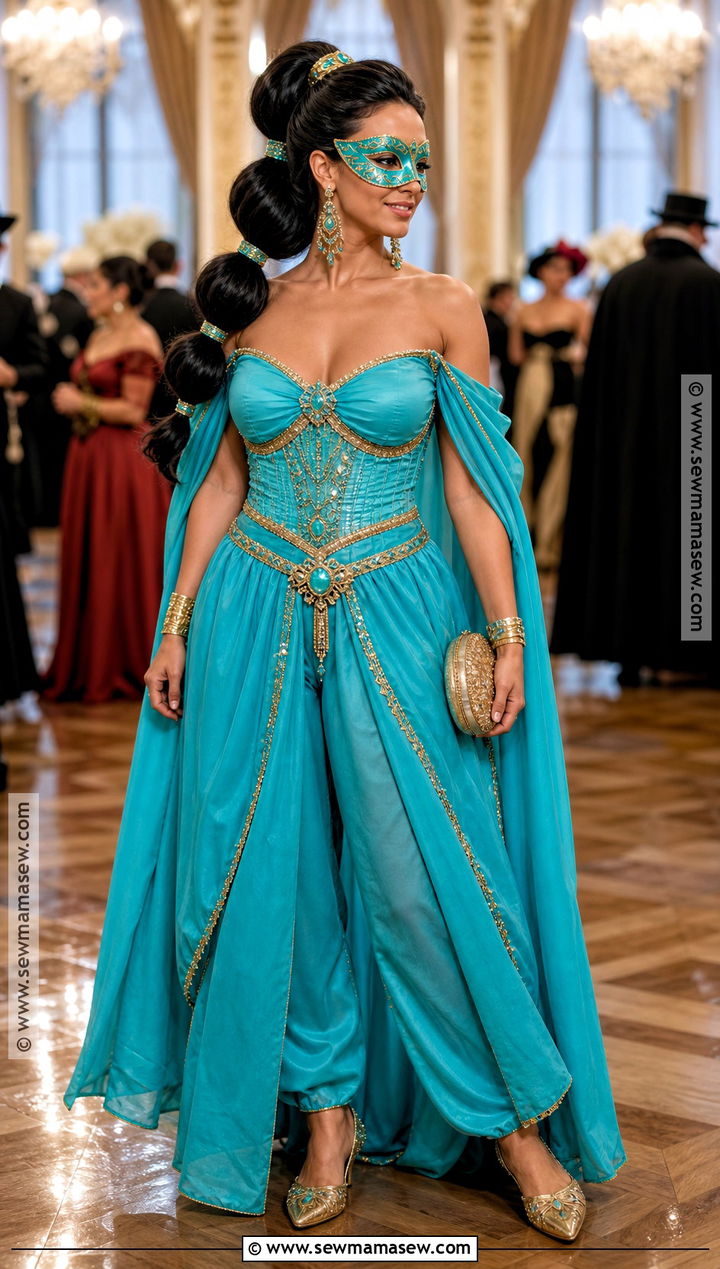 Masquerade Princess Jasmine Costume - 45 princess jasmine costume ideas