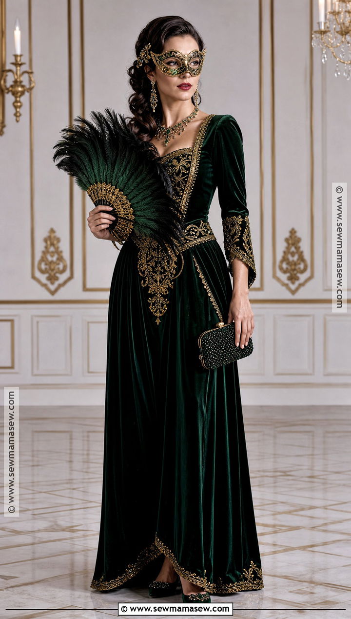 Masquerade Queen Halloween Costume - 30 pretty halloween costumes for women