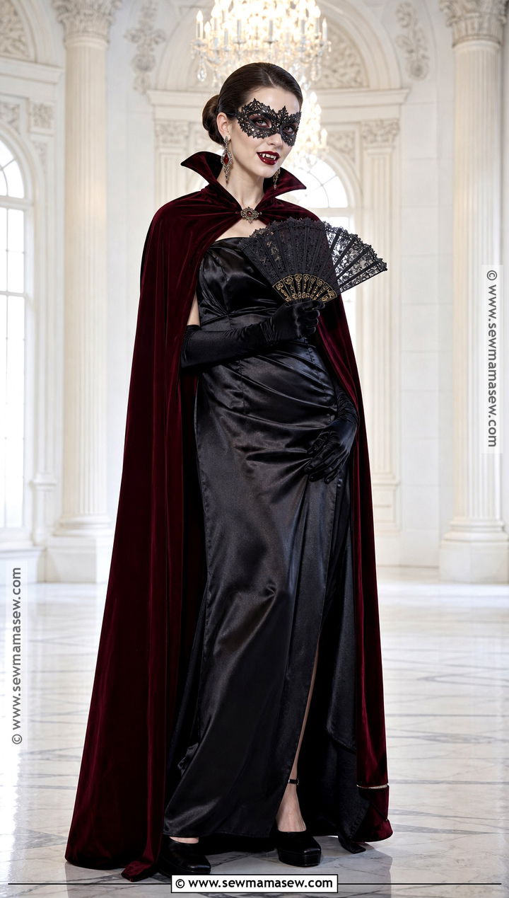Masquerade Vampire Costume - 30 vampire costume outfit ideas