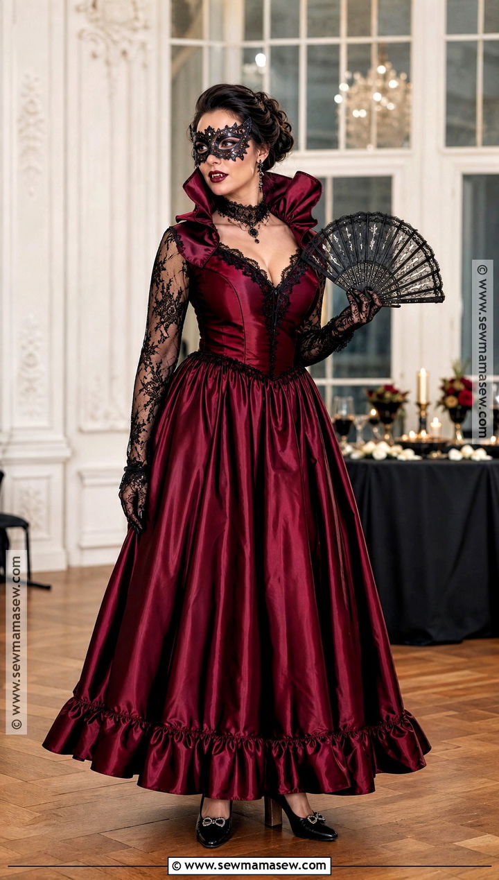Masquerade Vampire Dress - 45 vampire dress ideas
