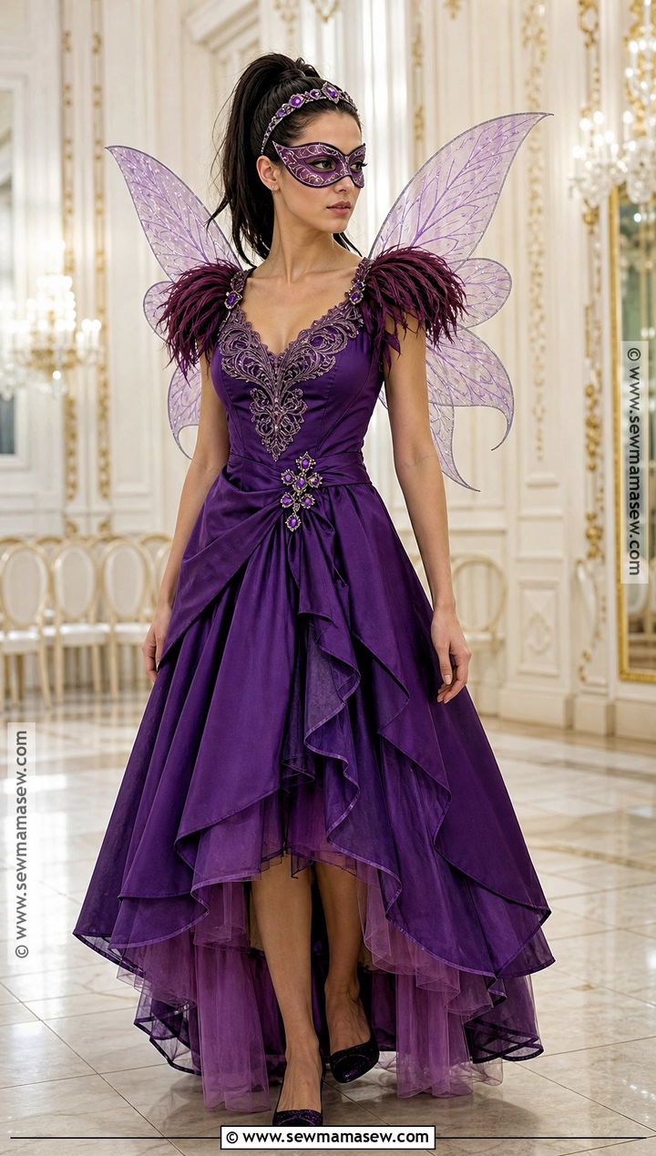 Masquerade Vidia Costume With Purple Dress - 30 vidia tinkerbell costume ideas