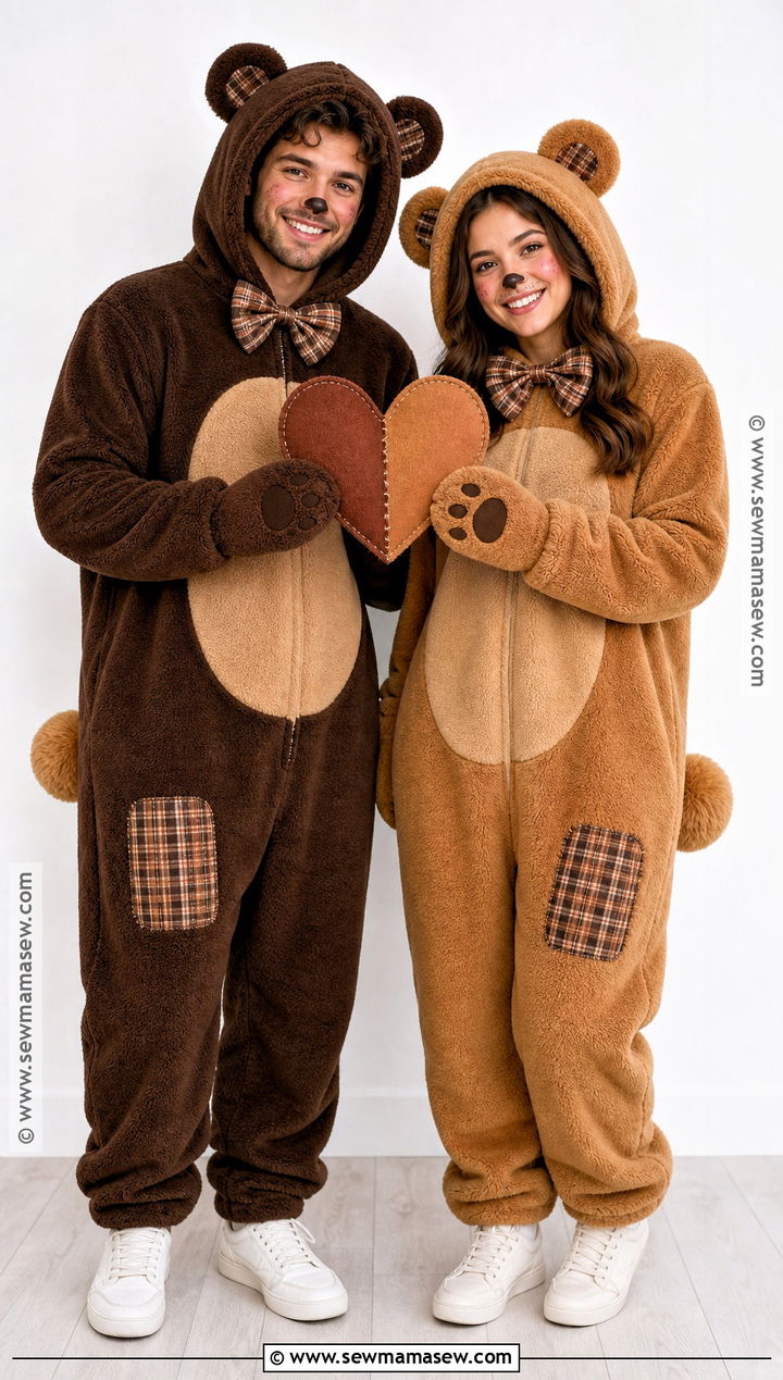 Matching Couple Teddy Bear Costume - 35 teddy bear costume ideas