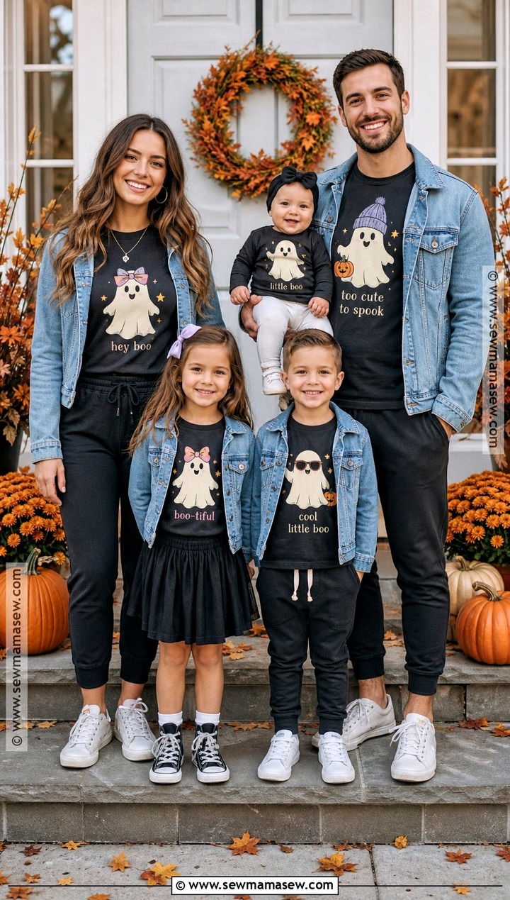 Matching Family Halloween Shirt - 30 Halloween Shirt Design Ideas