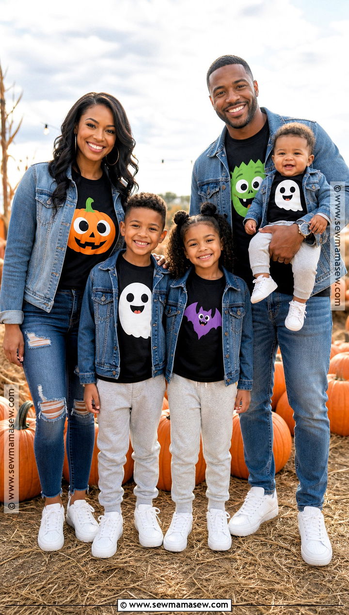 Matching Family Halloween T Shirt Outfit - 30 halloween tshirt ideas