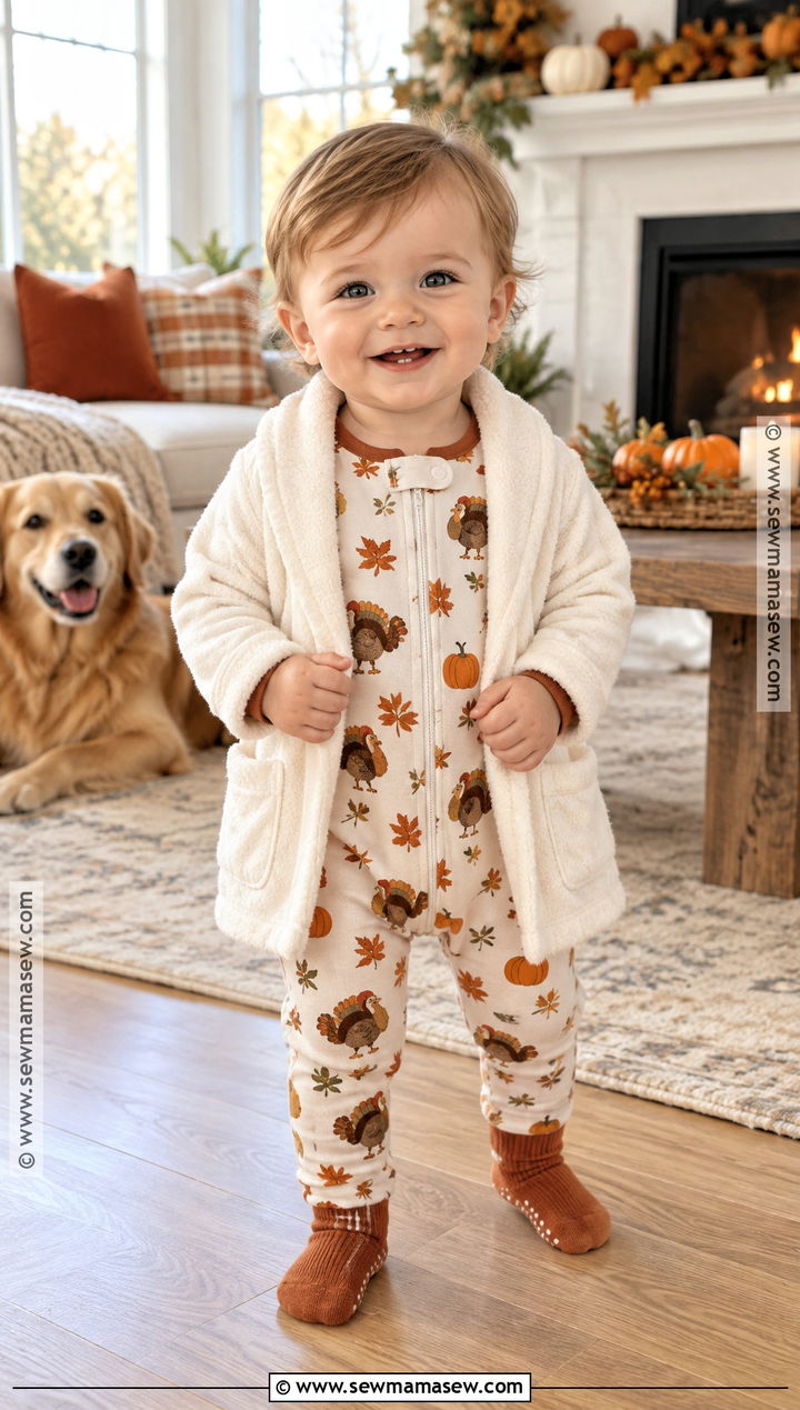Matching Family Thanksgiving Pajama Onesie - 15 thanksgiving onesie ideas for boys