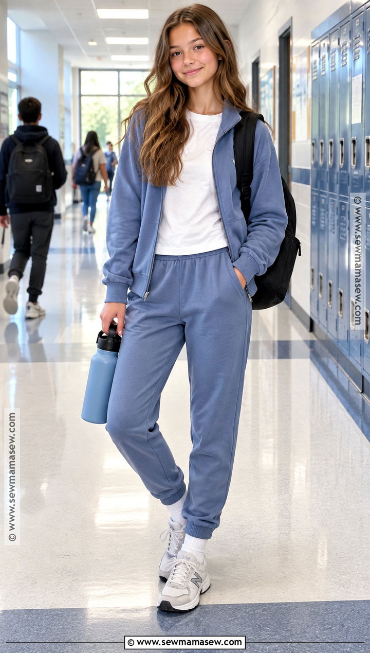 Matching Jogger Set 6th Grade Outfit - 15 Back To School Fits 6Th Grade