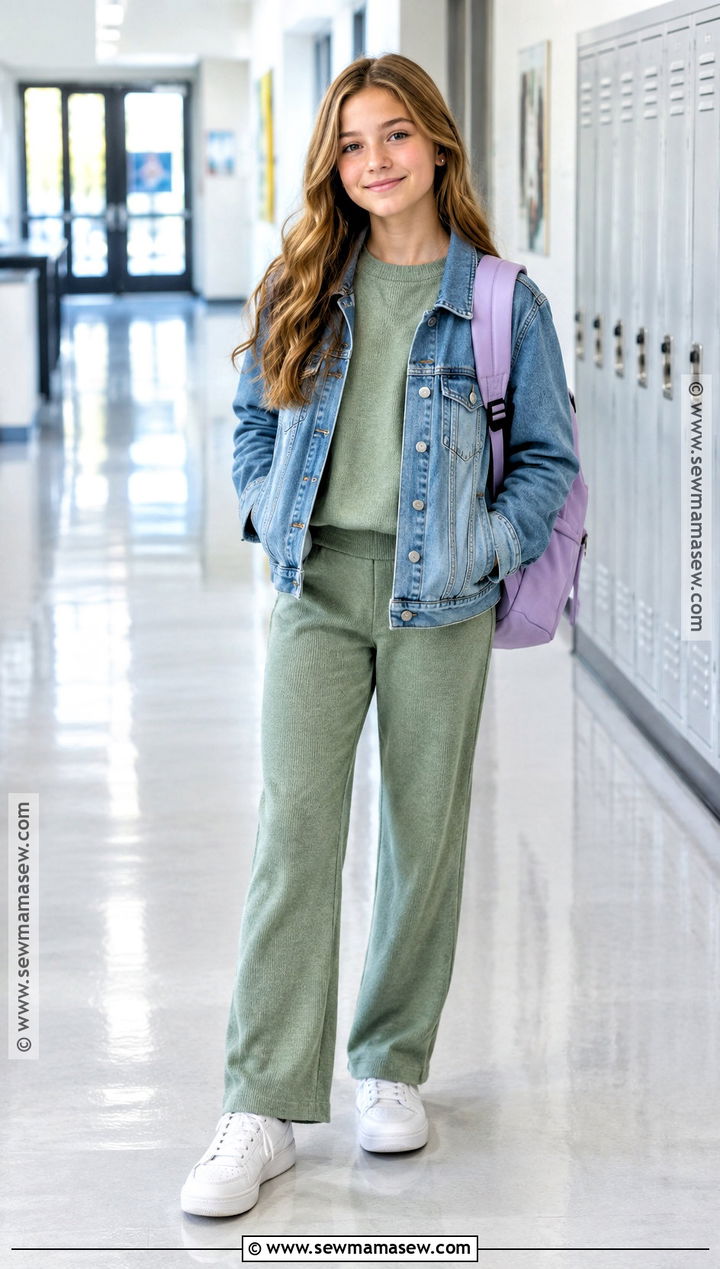 Matching Knit Set Back To School Outfit - 15 back to school outfits middle school 8th for girls