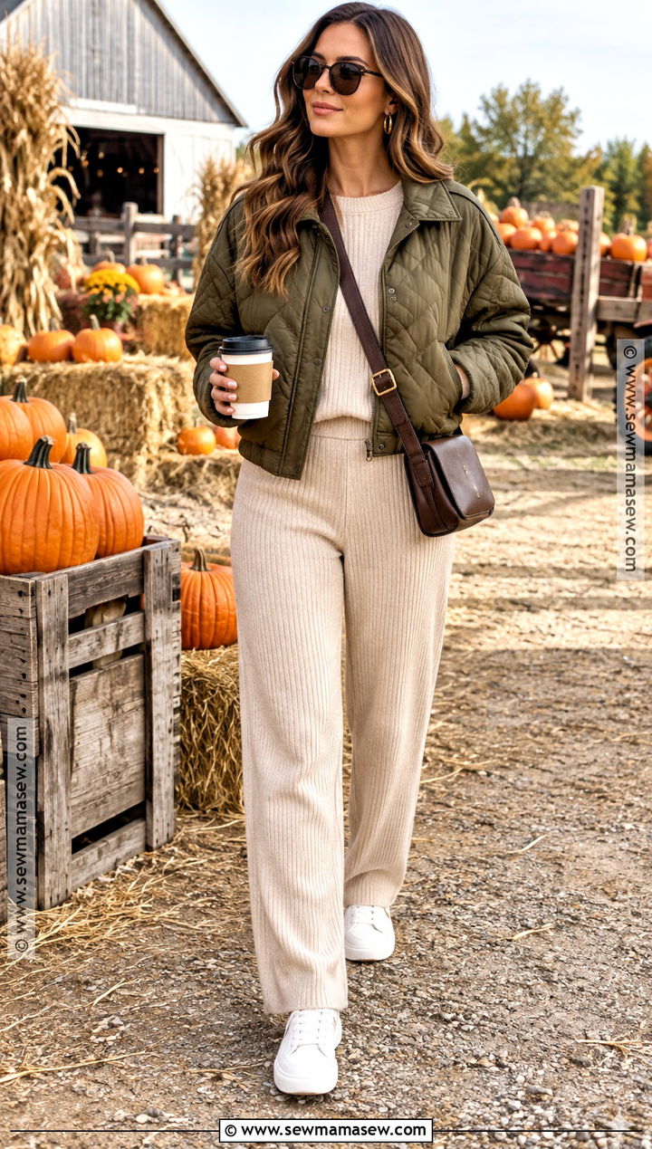 Matching Knit Set Pumpkin Patch Fit - 25 pumpkin patch fits