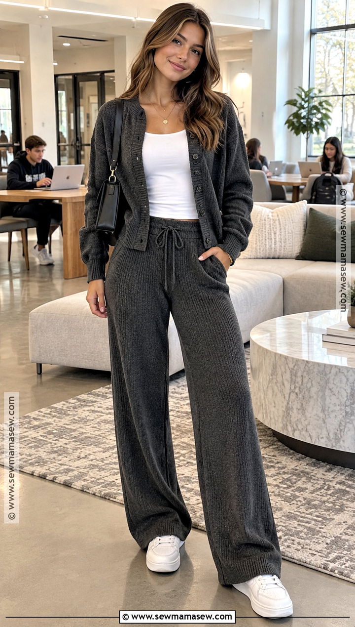 Matching Knit Set School Outfit - 15 back to school style ideas