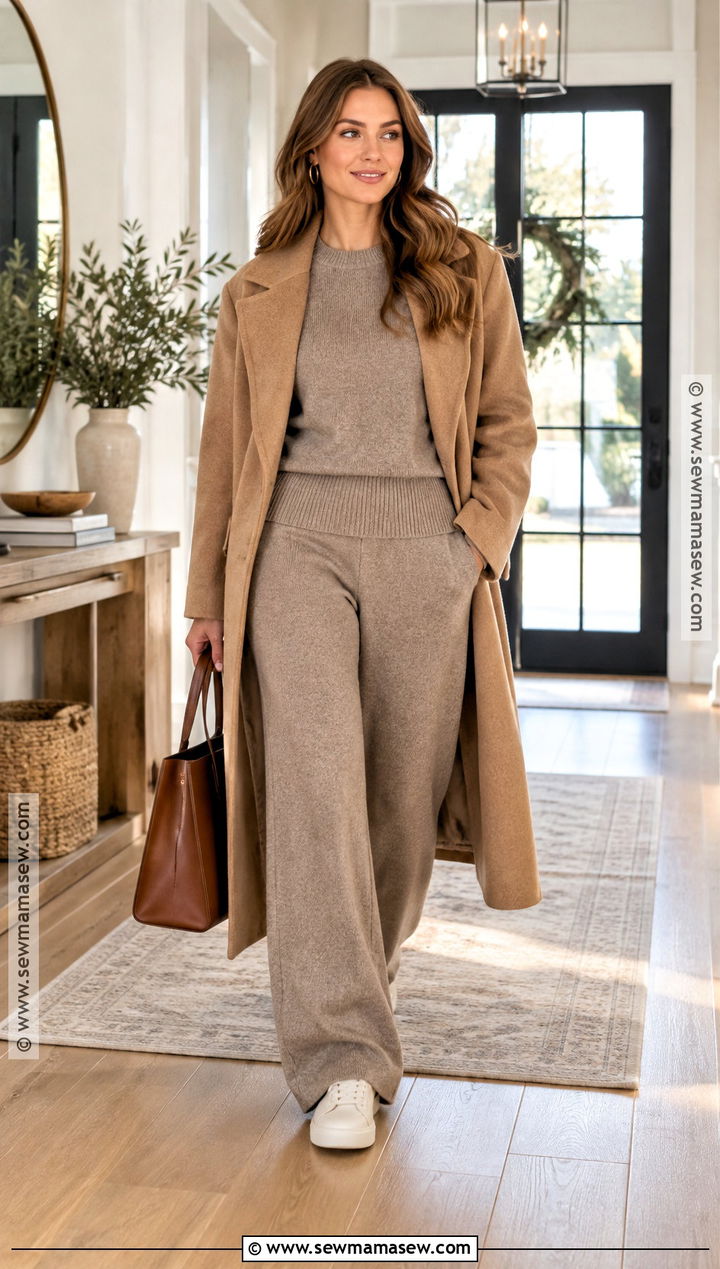 Matching Knit Set Thanksgiving Outfit - 25 Chill Thanksgiving Outfits
