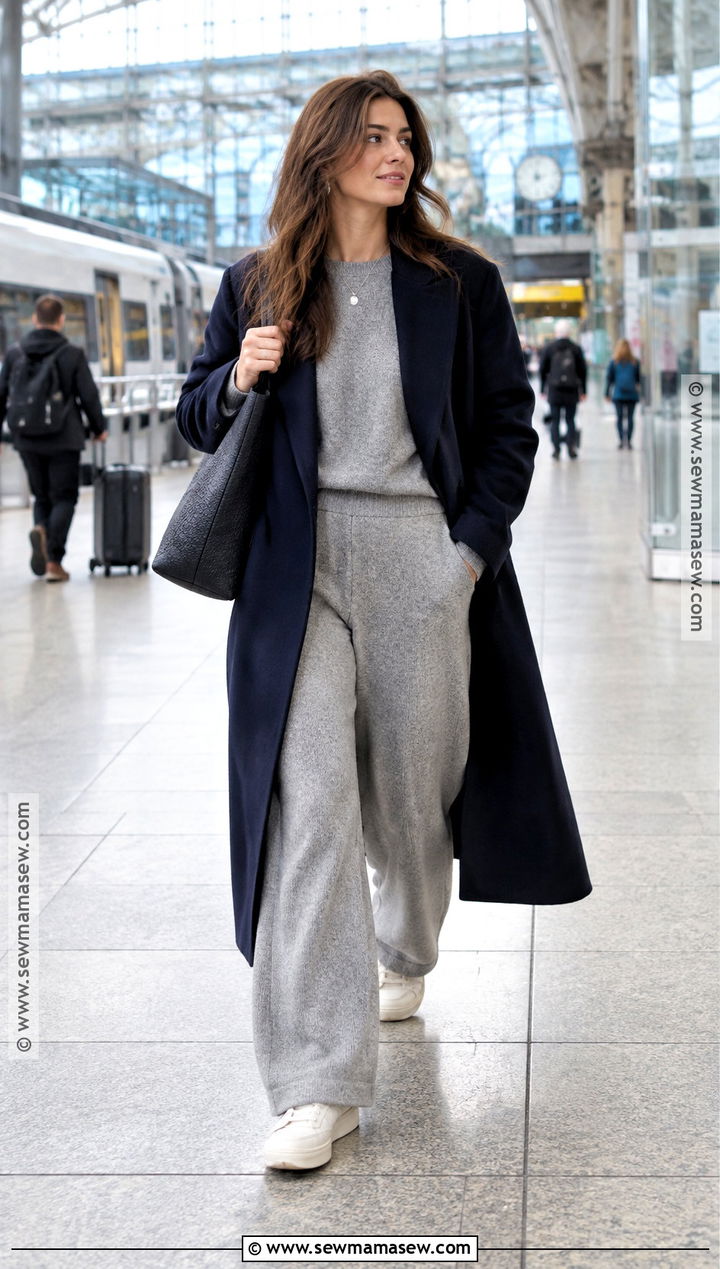 Matching Knit Set Winter Outfit - 15 fall and winter clothes for women