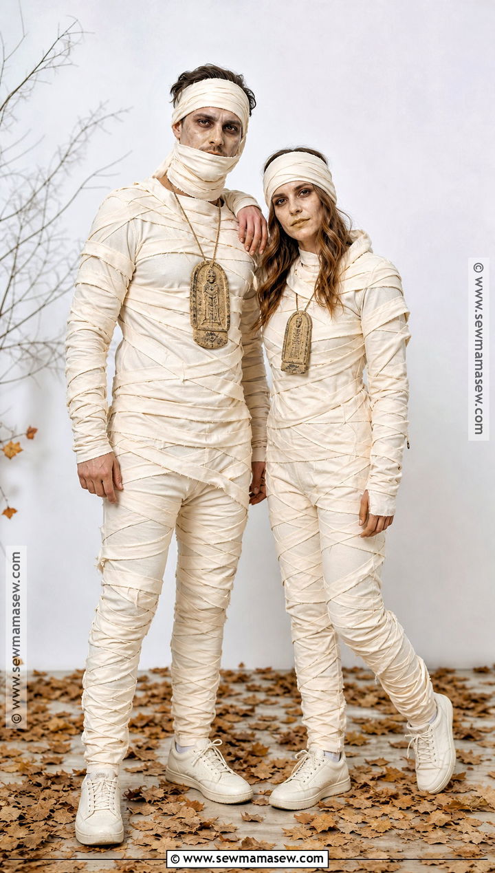 Matching Mummy Costume - 50 matching halloween costumes