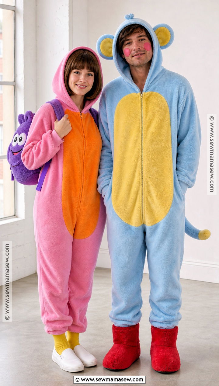 Matching Onesie Dora And Boots Costume - 35 dora and boots costume