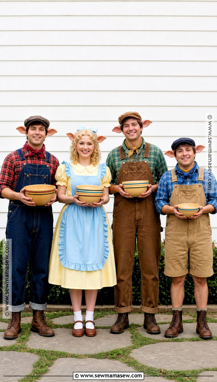 Matching Overalls Goldilocks And The Three Bears Costume - 30 goldilocks and the three bears costume ideas