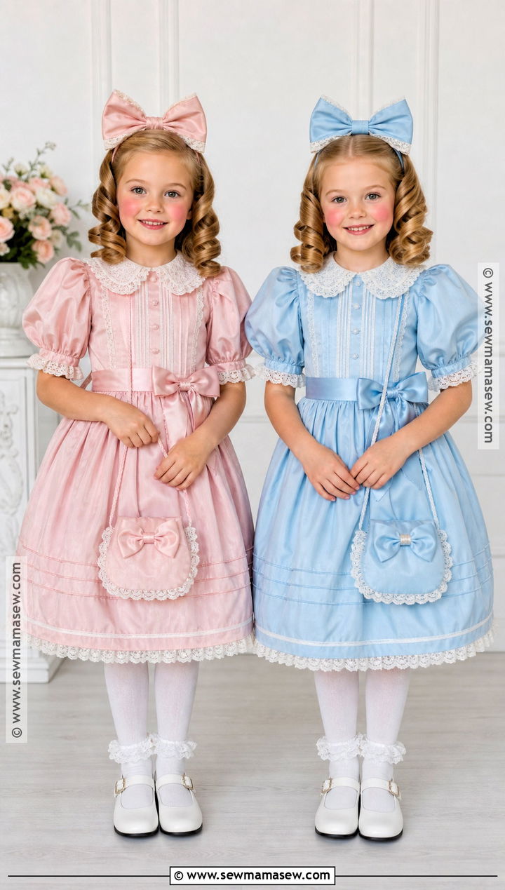 Matching Porcelain Doll Twin Costume - 35 twin costume ideas