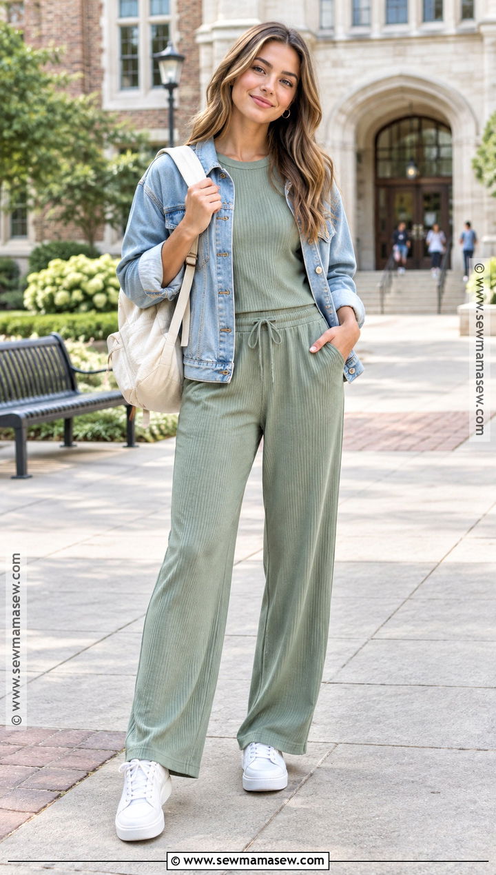 Matching Set Back to School Outfit - 15 back-to-school fashion ideas