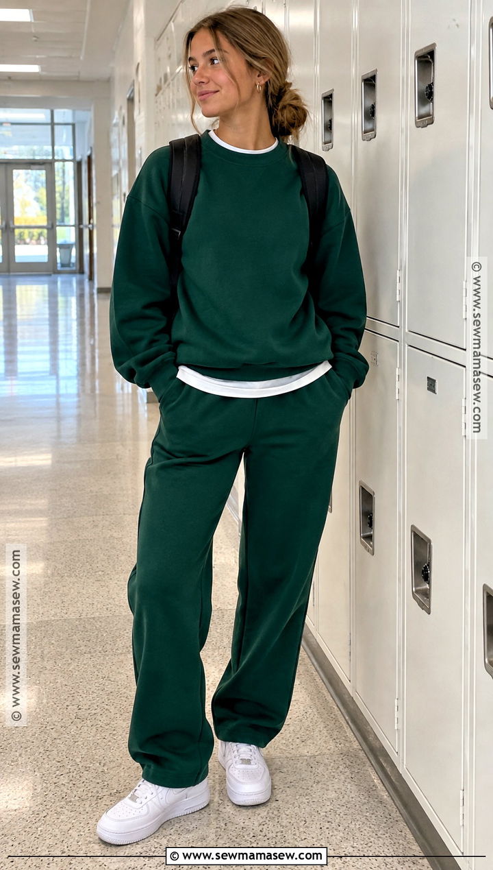 Matching Sweat Set Back To School Outfit - 20 back to school outfits highschool freshman