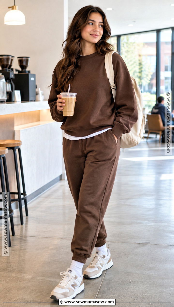 Matching Sweatshirt And Joggers Back To School Outfit - 15 Back To School Wishlist Clothes