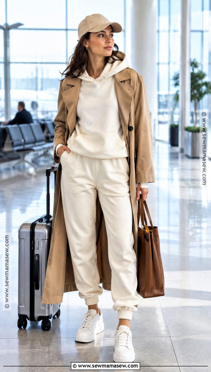 Matching Sweatsuit With A Trench Coat - 15 Everyday Outfits Fall 2026